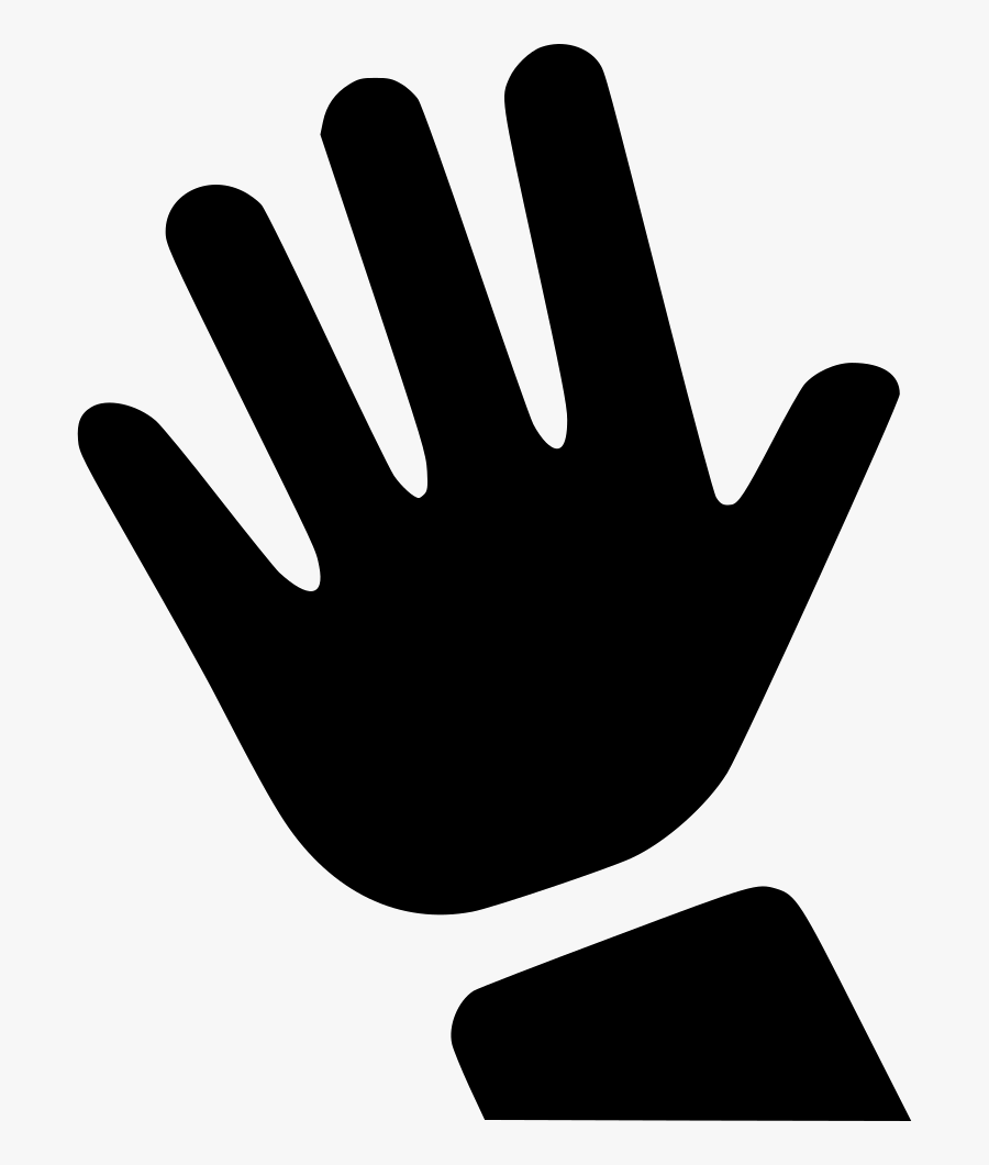 Raised Hand Png - Sign, Transparent Clipart