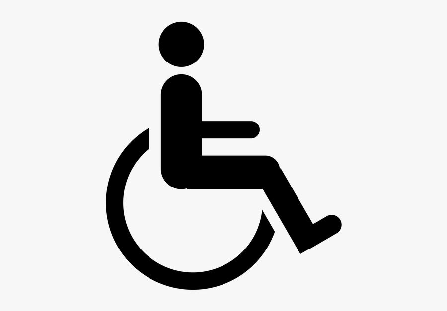 Disabled Access - Americans With Disabilities Act Icon, Transparent Clipart