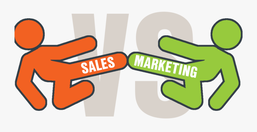 Marketing Clipart Sale Marketing - Sales Vs Marketing Transparent, Transparent Clipart
