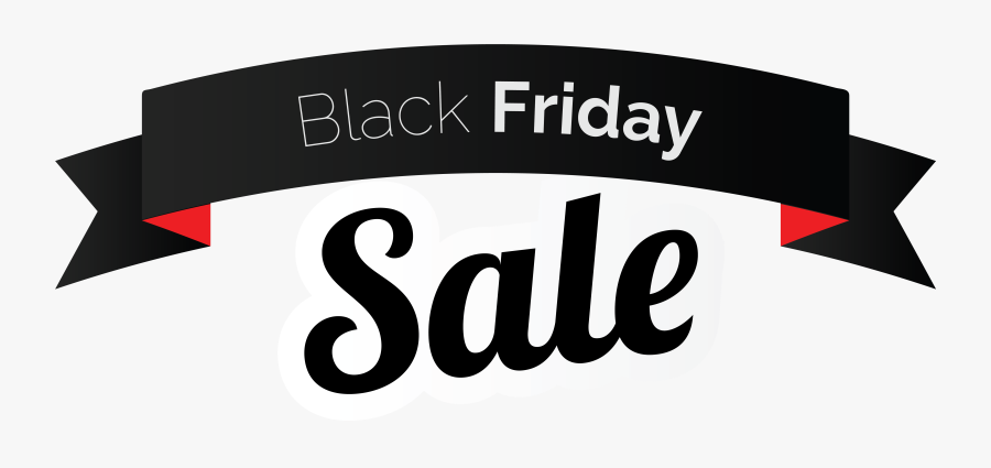 Black Friday Sale Png Clipart - Banner Black Friday Png, Transparent Clipart