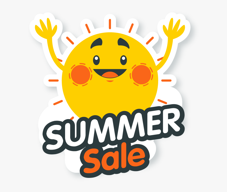 Summer Sun Clipart Transparent - Summer Promo Logo Png, Transparent Clipart