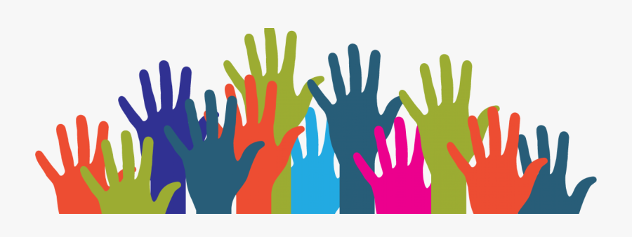Cropped Raised Hands Png 36 - Raised Hands Transparent Background, Transparent Clipart