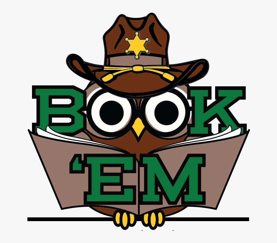 Macon Book Em - Cartoon, Transparent Clipart