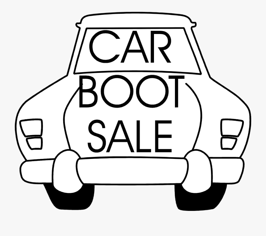Book Sale Clipart Free - Car Boot Sale Poster Template, Transparent Clipart
