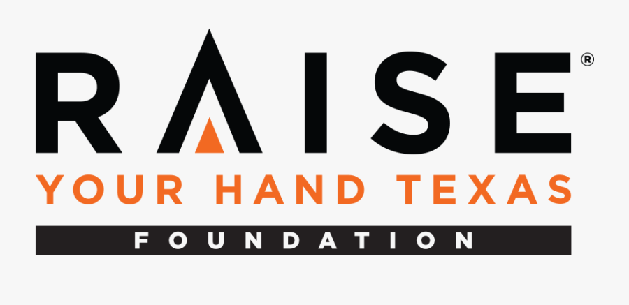 Clip Art Foundation Texas - Raise Your Hand Texas, Transparent Clipart