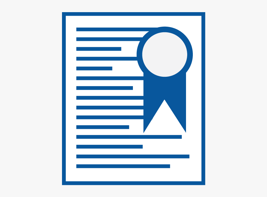 Certificate Clipart Certificate Symbol - X 509 Certificate Icon, Transparent Clipart