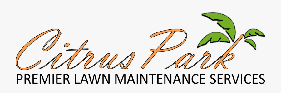 Citrus Park Lawn Care, Transparent Clipart