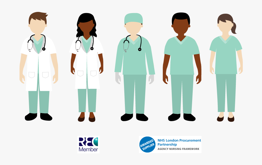 Nursing Clipart Healthcare Team - Health Care Team Clipart , Free