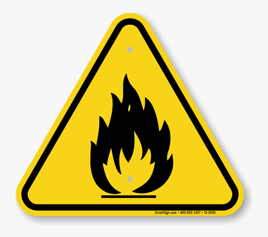 Free Hazard Signs Download - Fire Hazard Sign Png, Transparent Clipart
