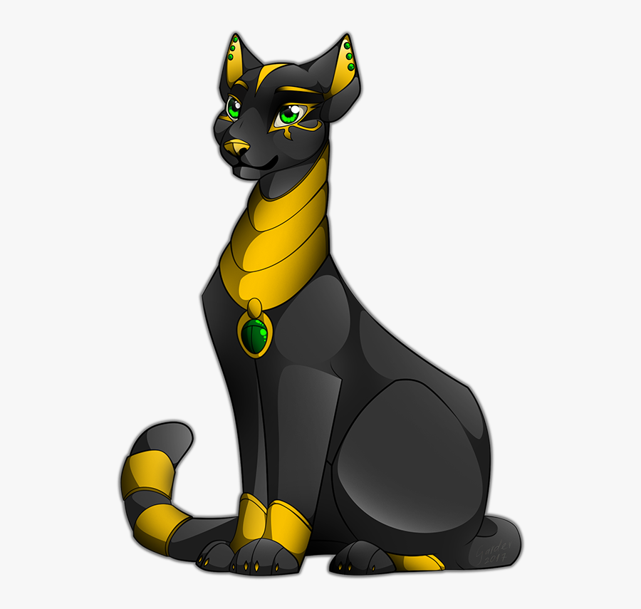 Transparent Egyptian Png - Transparent Egyptian Cat Clipart, Transparent Clipart