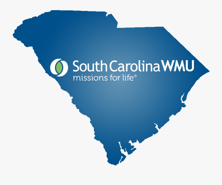 South Carolina Wmu State Outline, Transparent Clipart