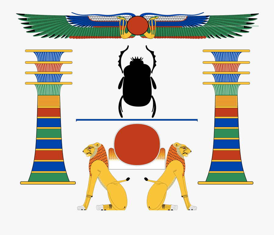 File Ancient Combinations Wikimedia - Ancient Egypt Svg, Transparent Clipart