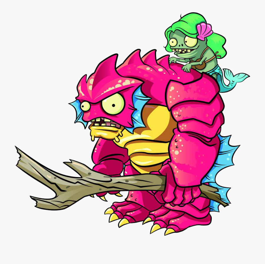 Plants Vs Zombies Clipart Egypt - Plants Vs Zombies 2 Big Wave Beach Gargantuar, Transparent Clipart