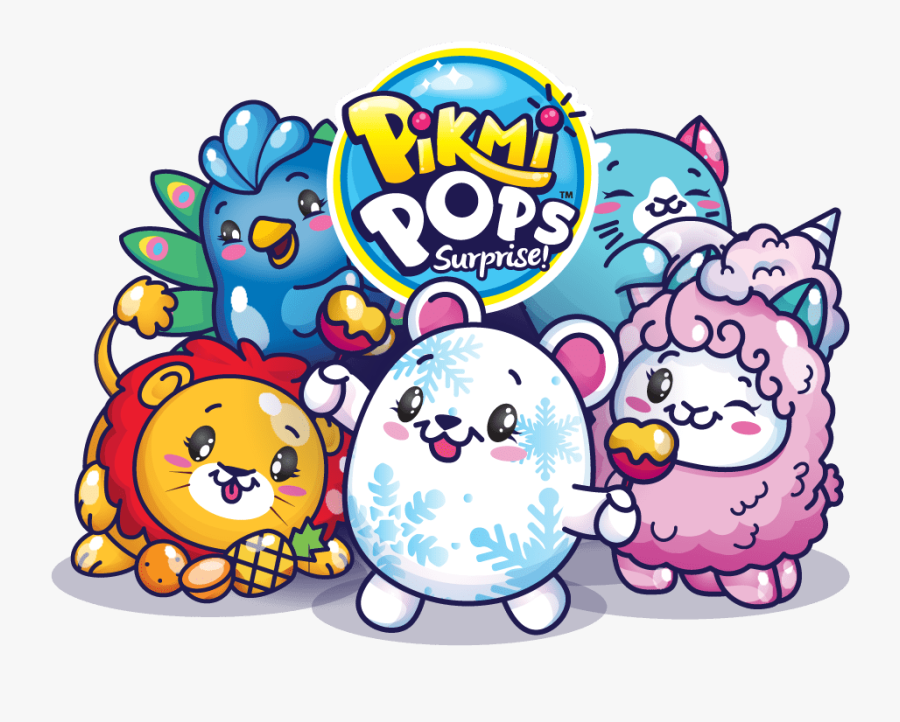 Pikmi Pops - Pikmi Pops Unicorn Coloring Pages, Transparent Clipart