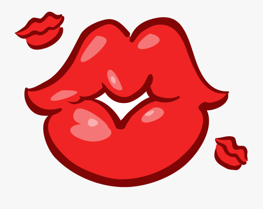 Lips Blowing Kisses Image Illustration Of - Blowing Kisses, Transparent Clipart