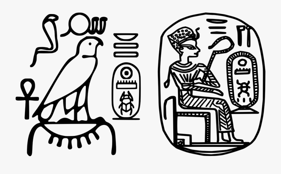Egyptian Hieroglyphics Png, Transparent Clipart