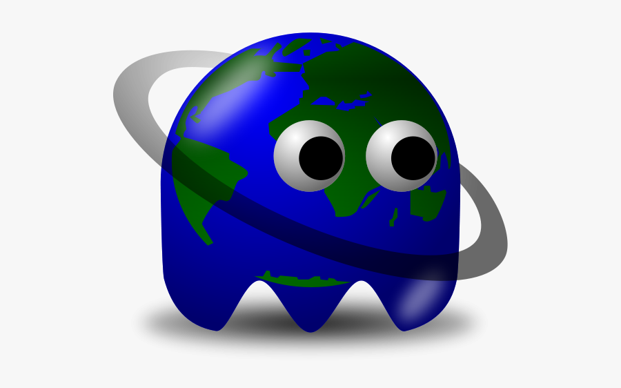 Web Master Png Images - Pac Man Dark Blue Ghost, Transparent Clipart