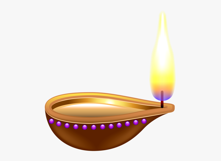 Transparent Clipart Image India Diya Transparent Clip - Vilakku Png, Transparent Clipart