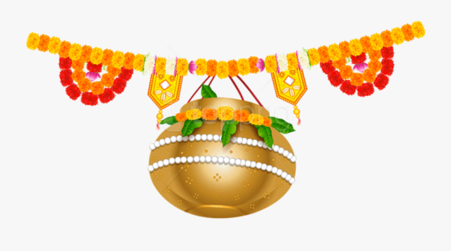 Free Png Download India Holiday Floral Decoration Clipart - Indian Flower Decoration, Transparent Clipart