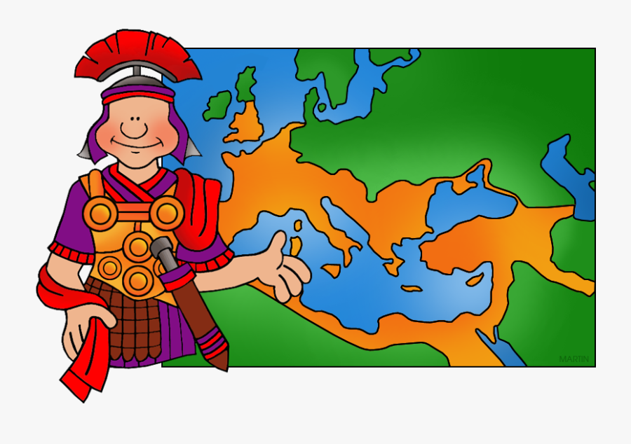 Transparent Rome Clipart - Ancient Rome Map Cartoon , Free Transparent