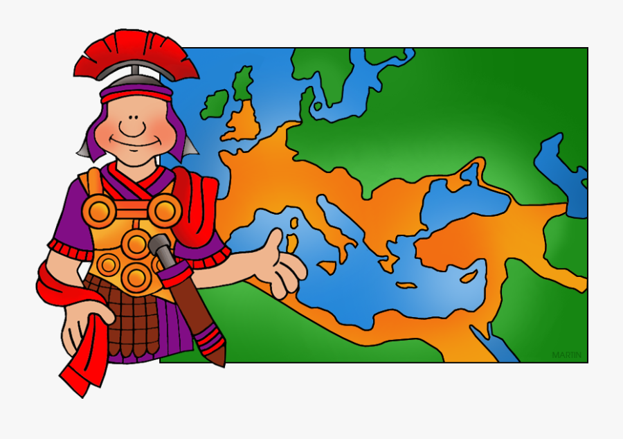 Transparent Rome Clipart - Ancient Rome Map Cartoon, Transparent Clipart