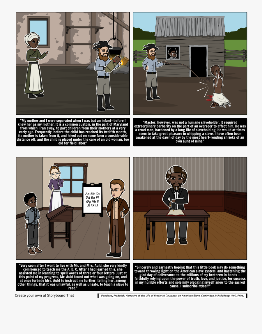 Transparent Frederick Douglass Clipart - Storia Tratta Degli Schiavi Scuola Primaria, Transparent Clipart