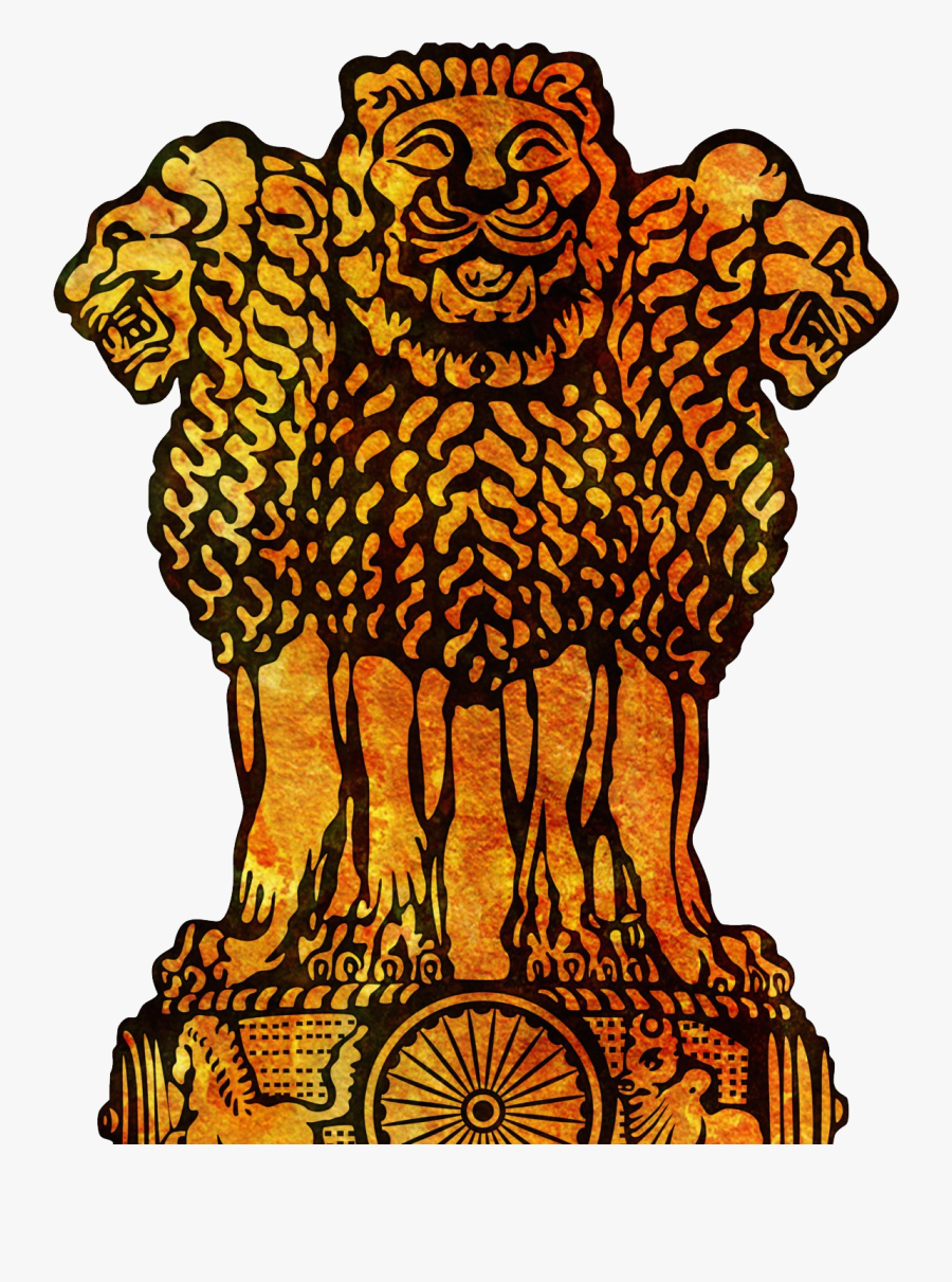 National Emblem Of India Clipart , Png Download - Indian National Emblem, Transparent Clipart