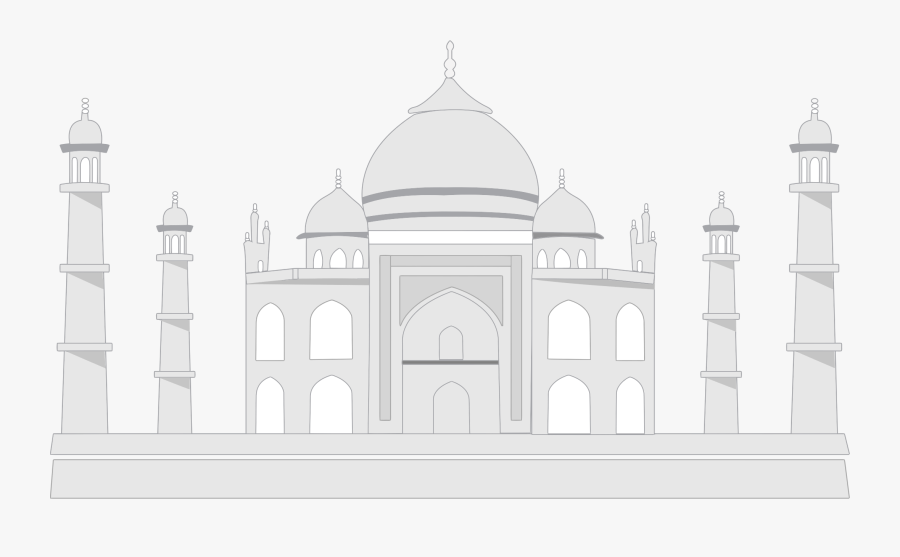 Tajmahal Hd Transparent Background, Transparent Clipart
