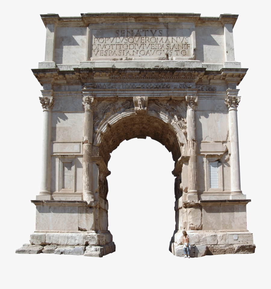 Transparent Ancient Rome Clipart - Arch Of Titus, Transparent Clipart