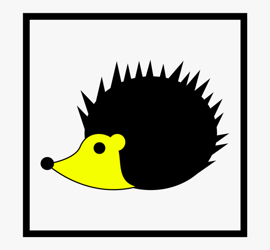 Porcupine In A Box - Vector Graphics, Transparent Clipart