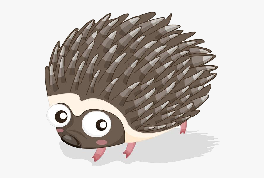 Clip Art Cartoon Porcupine, Transparent Clipart