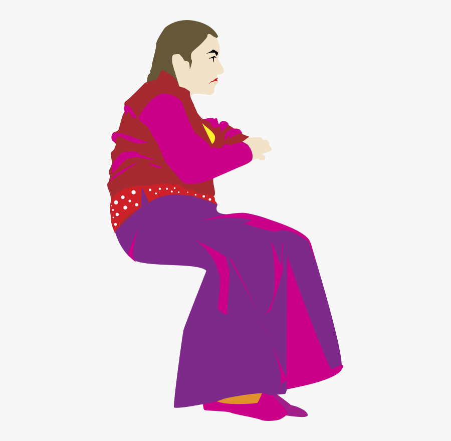 Roma Girl - Clip Art, Transparent Clipart