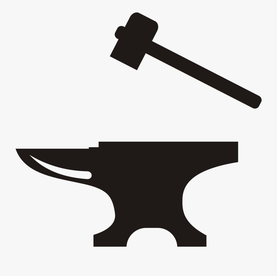 Anvil Blacksmith Hammer Clip Art - Blacksmith Clipart, Transparent Clipart