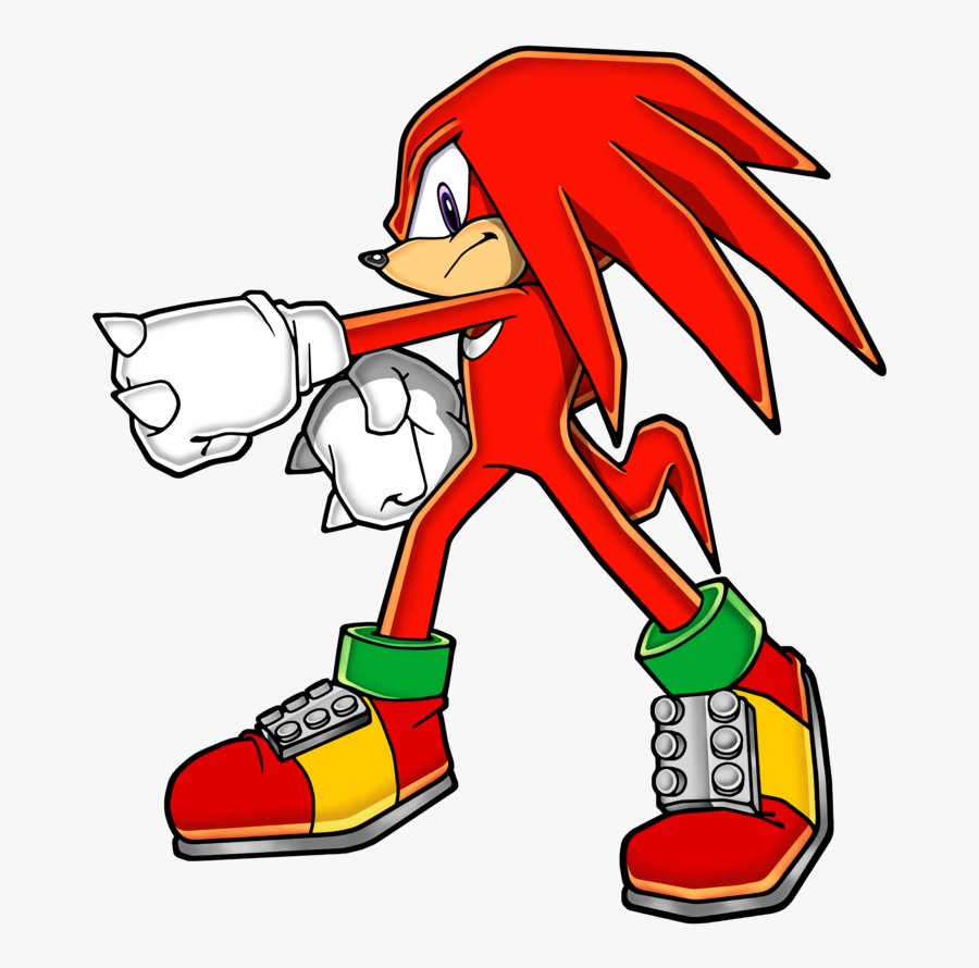 Porcupine Clipart Echidna - Sonic Knuckles, Transparent Clipart