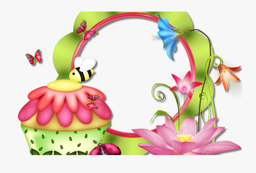 Transparent Garden Clipart - Fairies And Pixies Frames Clipart, Transparent Clipart