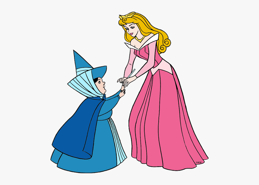 Flora, Fauna, Merryweather Aurora, Fairies Aurora, - Cartoon, Transparent Clipart