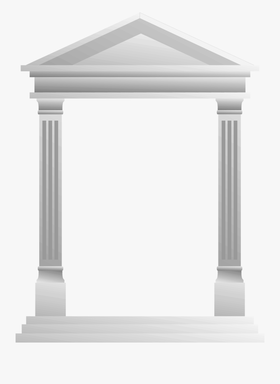 Roman Building Clipart - Column, Transparent Clipart