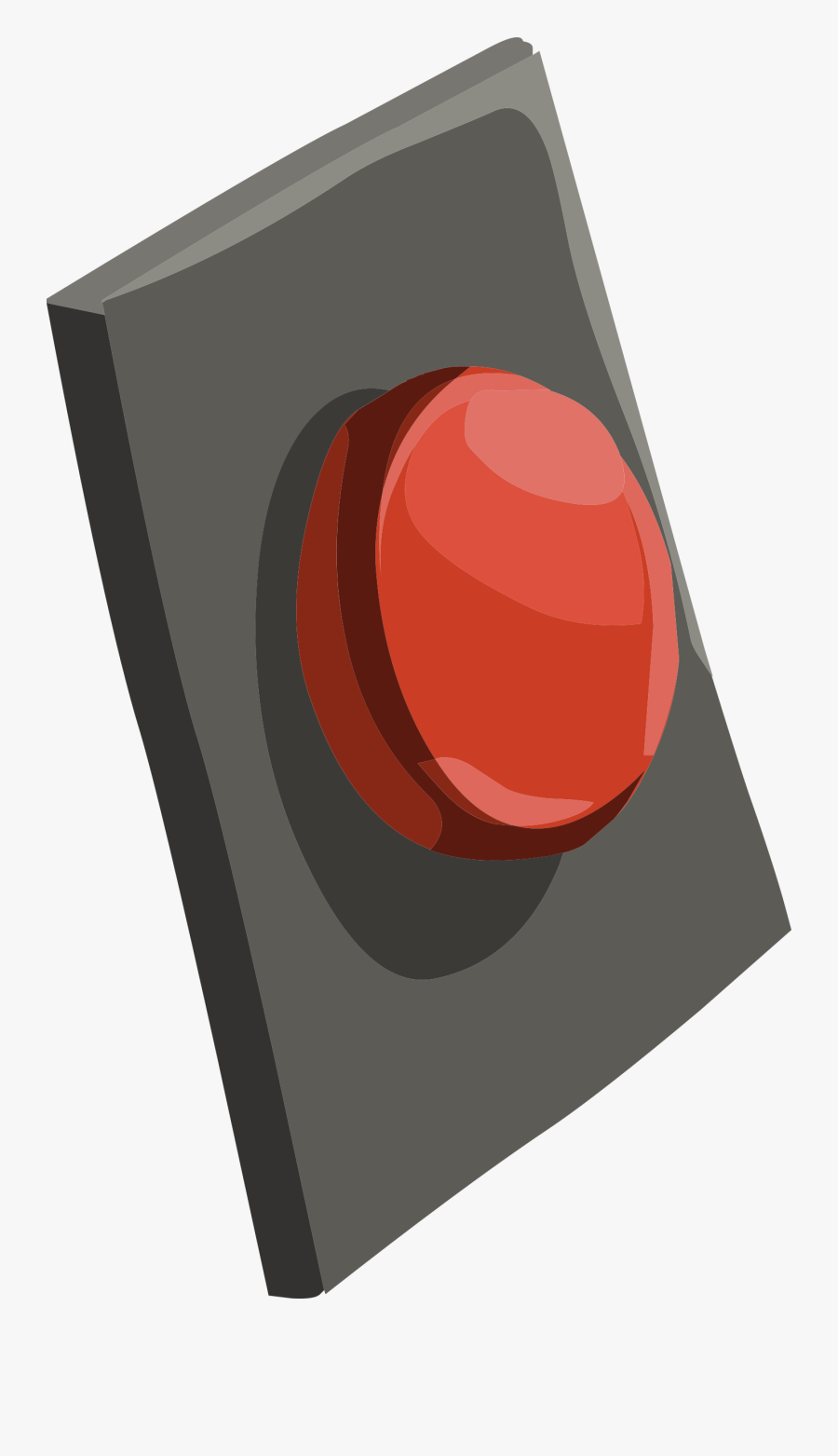 Misc Subway Gate Clip Arts - Control Con Boton Rojo, Transparent Clipart