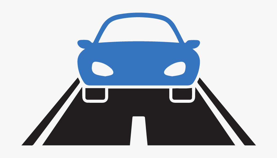 Here Is What A Dubai Sharjah Metro Link Could Mean - Car On The Road Icon, Transparent Clipart