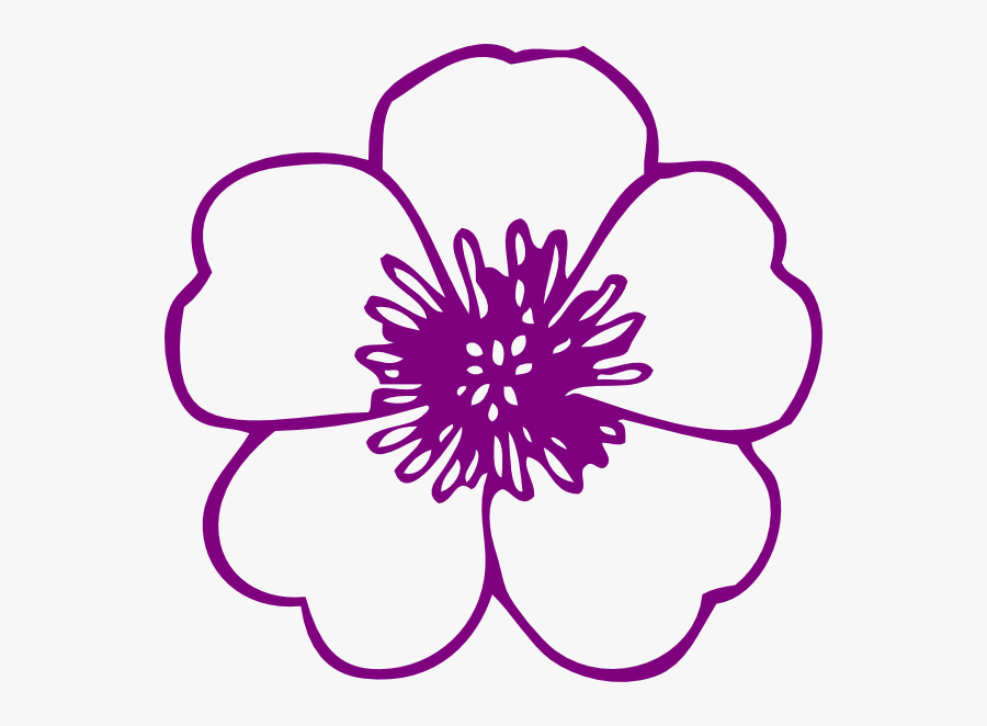 Magnolia Clipart - Flower Png Black And White, Transparent Clipart