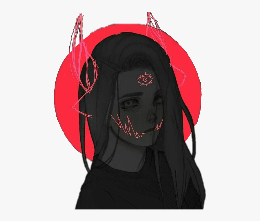 Anime Girl Clipart Demon Sad Demon Girl Anime Free Transparent Clipart Clipartkey
