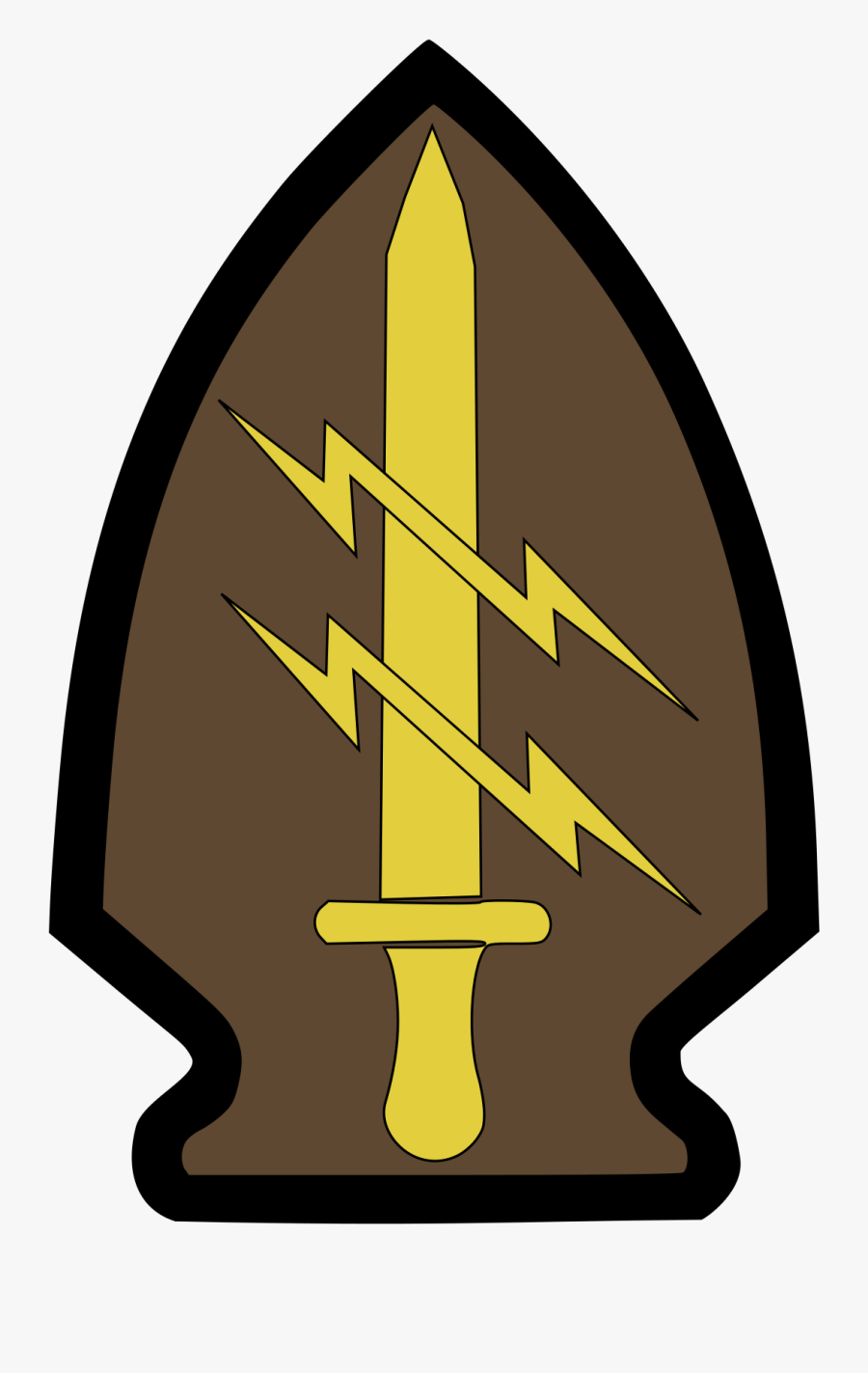 Croatian Special Operations Command - Croatian Special Forces Logo, Transparent Clipart