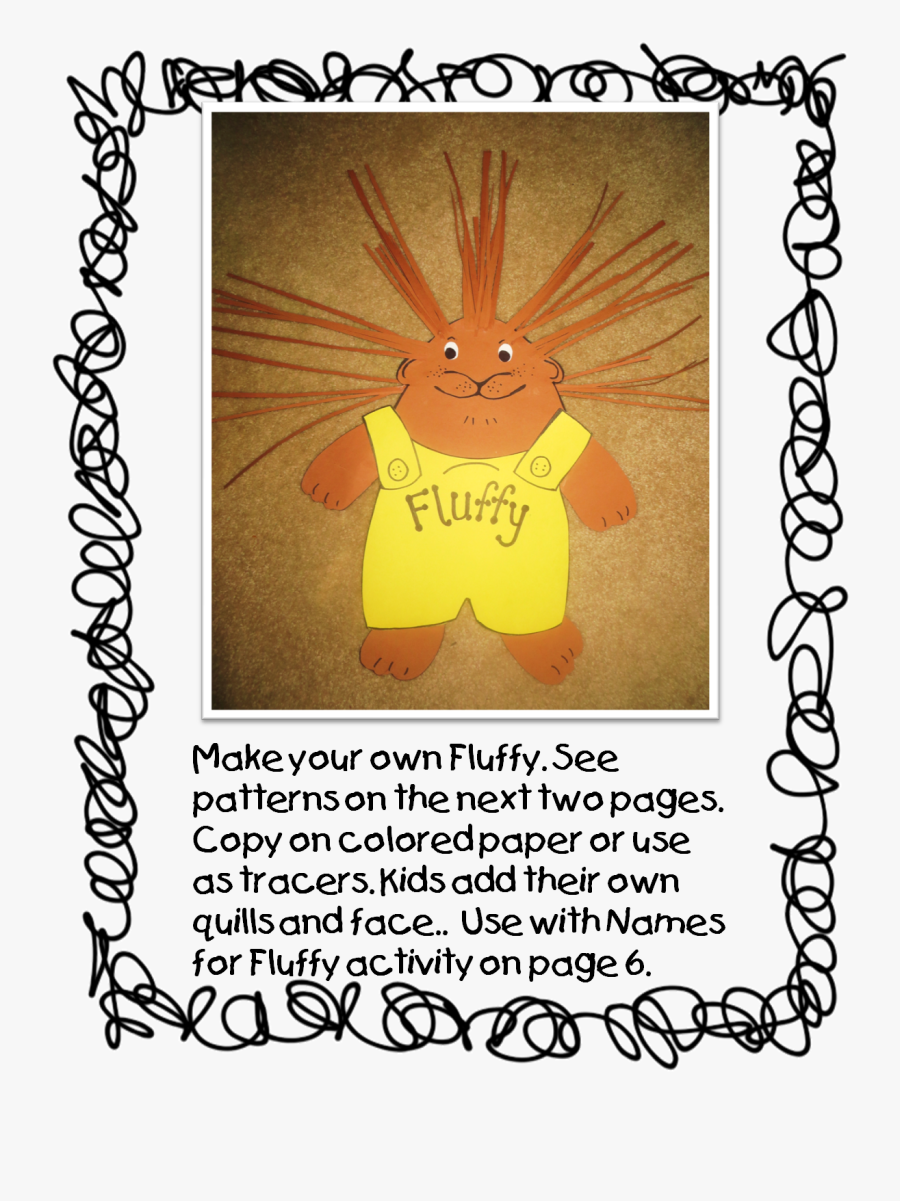 Short Poem Of A Porcupine, Transparent Clipart