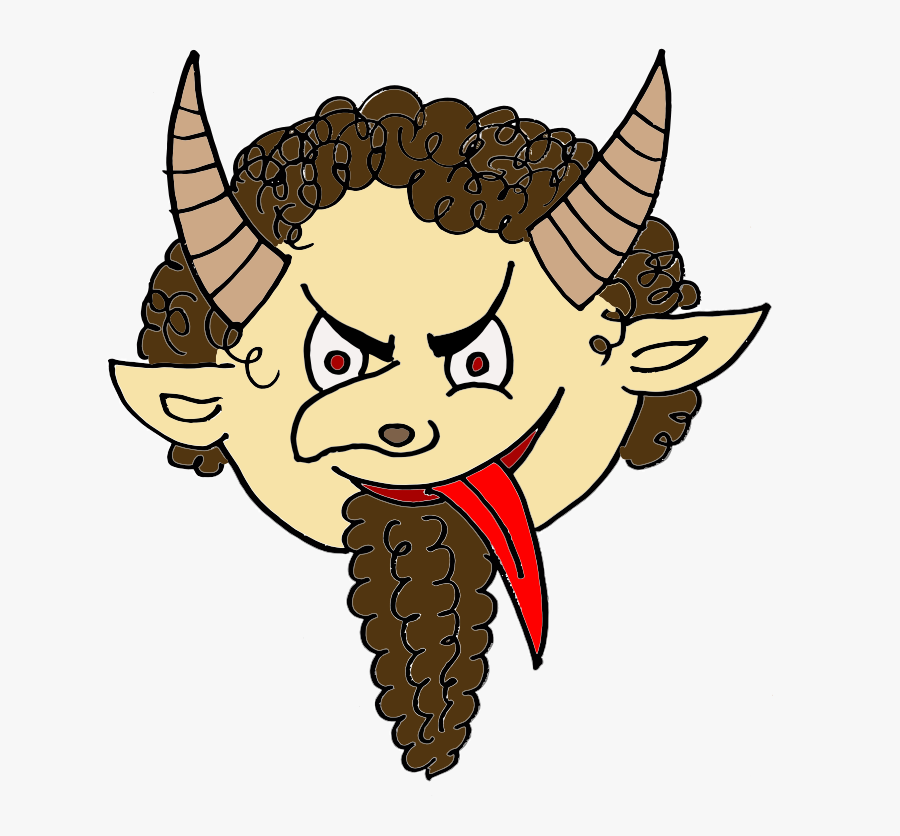 Free Devil Clipart - Kratke Basnicky Na Mikulase, Transparent Clipart