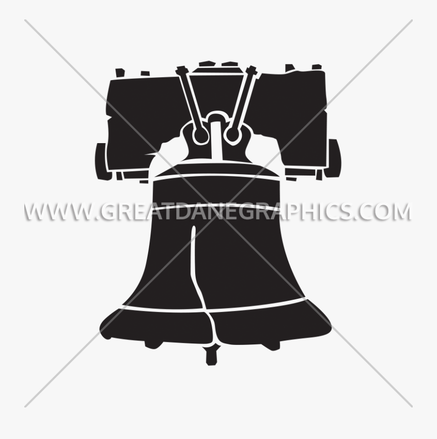 Realistic Liberty Bell - Illustration, Transparent Clipart