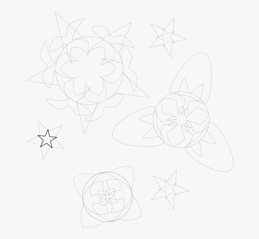 Inspiration-magnolia Flower Web Pattern - Sketch, Transparent Clipart