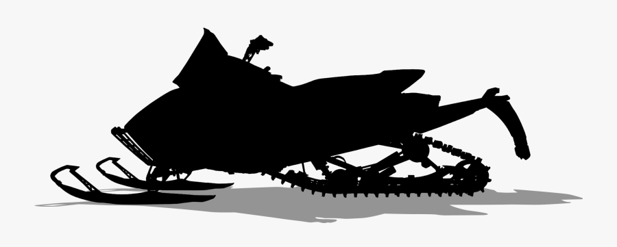 Mammal Product Sled Clip Art Silhouette - Arctic Cat Snowmobile Silhouette, Transparent Clipart