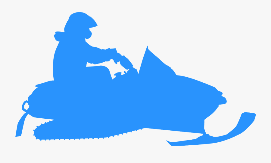 Snowmobile Silhouette Png, Transparent Clipart