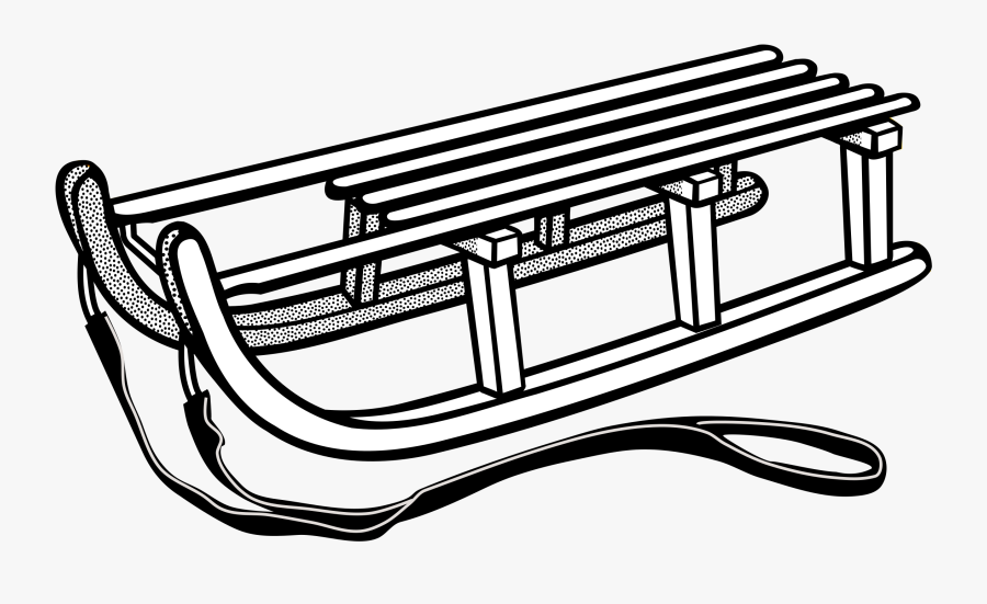 Clipart Library Stock Snowmobile Drawing Simple - Sled Clipart, Transparent Clipart