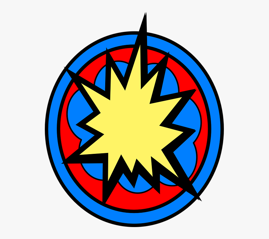Comic Book Pow Png, Transparent Clipart